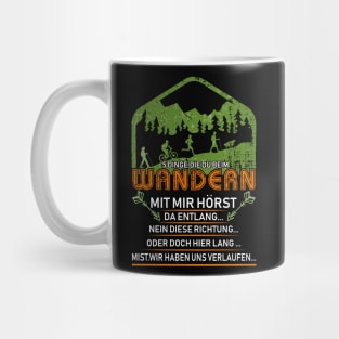 fun design for hiking Mug